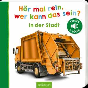 Kinderbuch Hör mal rein, wer kann das sein? In der Stadt, mit Sound