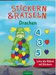 arsEdition Kinderbuch Stickern & Rätseln Drachen