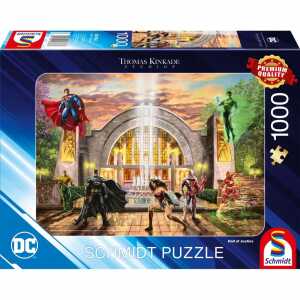 Puzzle Thomas Kinkade DC Hall Of Justic 1000 Teile