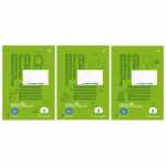 Schulblock Lin 3 50 Blatt 21 Doppellinien 4-Loch...