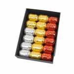 Eiknäuel Geschenkband Mega X-Mas Lights rot, gold,...