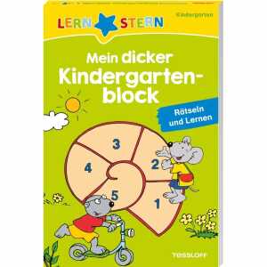 TESSLOFF Übungsbuch LERNSTERN Mein dicker Kindergartenblock