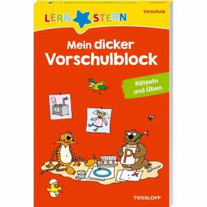 TESSLOFF Übungsbuch LERNSTERN Mein dicker Vorschulblock
