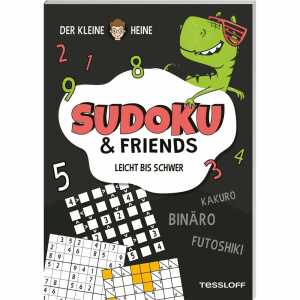 TESSLOFF Sudoku Der kleine Heine SUDOKU & Friends Leicht bis schwer