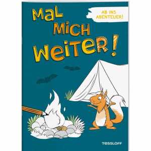 TESSLOFF Malbuch Mal mich weiter! Ab ins Abenteuer!
