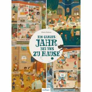 esslinger Wimmelkinderbuch Ein ganzes Jahr bei uns zu Hause