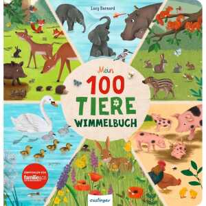 esslinger Kinderbuch Mein 100 Tiere-Wimmelbuch