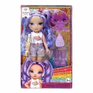 Puppe Rainbow High Littles Dolls Amethyst Purple Hair