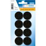 Herma Filzgleiter Ø 28 mm schwarz 8 Stück