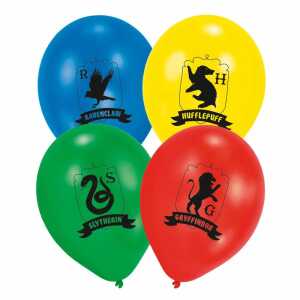amscan Luftballons Harry Potter Häuser Ø27,5cm 6 Stück
