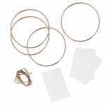 amscan Tischkarten Set Platzkarten Halter & Band 12...