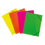 Herma Sammelmappe Eckspanner PP A4 Neon 12er-Sortierung