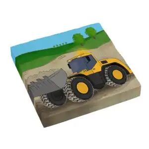 amscan Servietten Construction Party 33x33cm 16 Stück