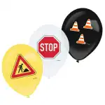 amscan Luftballoos Construction Party 27,5cm 16 Stück