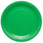 amscan Papierteller Evergreen 23cm 8 Stück