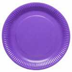 amscan Papierteller Grape 23cm 23cm 8 Stück