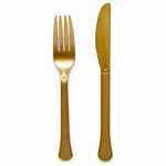 amscan Besteck Kunststoff Creme Brulee 24 Stück