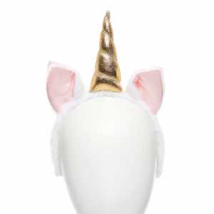 amscan Stirnband Plüsch Einhorn Einheitsgröße für Kinder