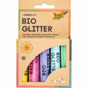 folia Glitter Mix BIO RAINBOW M 5x7g