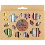 folia Glitter- & Pailletten Set Rainbow L 20 Dosen