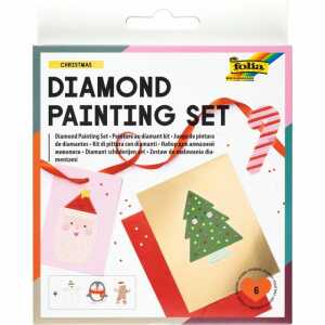 folia Diamond Painting Set Christmas 6 Teile