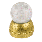 OOTB Schneekugel Lieblingsengel auf goldf. Sockel