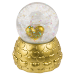 OOTB Schneekugel Lieblingsengel auf goldf. Sockel