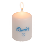 OOTB Stumpenkerze Bruder <3 4029811473304