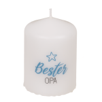 OOTB Stumpenkerze Bester Opa 4029811473328