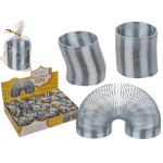 OOTB Silberfarbene Mini-Metallspirale ca. 35 cm