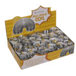 OOTB Silberfarbene Mini-Metallspirale ca. 35 cm