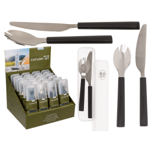 OOTB Camping Besteckset 2-teiliges Set
