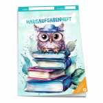 TRÖTSCH Hausaufgabenheft Grundschule Eule DIN A5