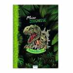 Trötsch Zeugnismappe A4 mit 10 Hüllen Dino - Motiv