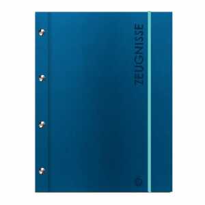 TRÖTSCH Zeugnismappe blau 4251901508256