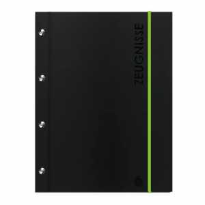 TRÖTSCH Zeugnismappe schwarz 4251901508263