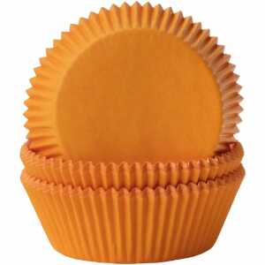 Demmler Muffinbackförmchen uni mango 50x25mm 60 Stück