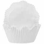 Demmler Muffinbackförmchen weiß 50x25mm 50...