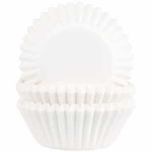 Demmler Muffinbackförmchen weiß 26x26x16mm 100 Stück