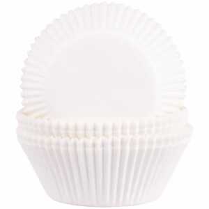 Demmler Muffinbackförmchen weiß 50x50x32mm 100 Stück
