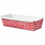Demmler Backform XXL Classico rot/weiß 20x7cm 3...