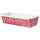 Demmler Backform XXL Classico rot/weiß 20x7cm 3 Stück