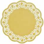 Demmler Tortenspitze Rose buttercreme Ø36cm 30...