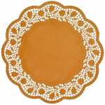 Demmler Tortenspitze Rose mango Ø36cm 30 Stück