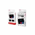 WEDO trodat Handstempelkissen 3 farbig schwarz/blau/rot