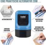 trodat Tintenroller ID Protector himmelblau