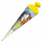 Roth Schultüte Blumenpferde rund Schutzspitze...