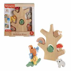 Fisher-Price Tierspaß Balance-Baum aus Holz