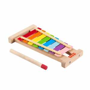 Fisher-Price Buntes Xylophon mit Hammerspiel aus Holz