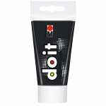 Marabu do it Craft Paint schwarz 073 75ml Tube